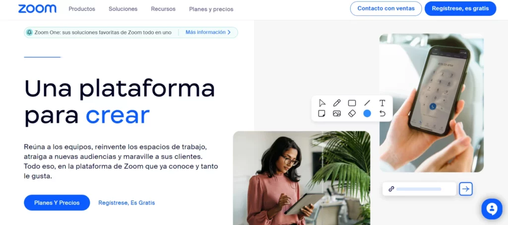 Alternativas a Google Meet: Zoom