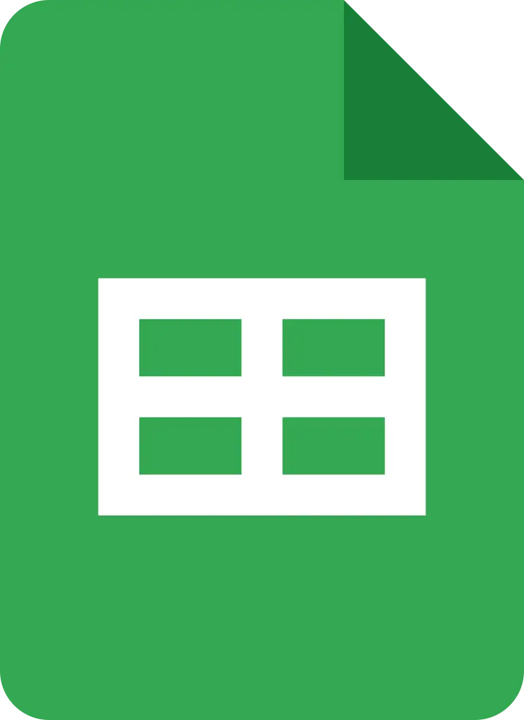 Google sheets Logo